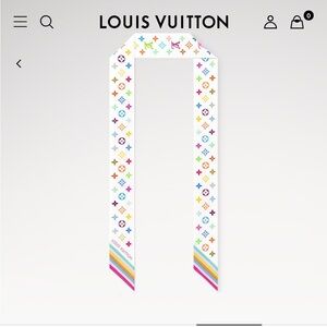 Brand New NWT Louis Vuitton LV x TM Monogram Multicolor BB Bandeau